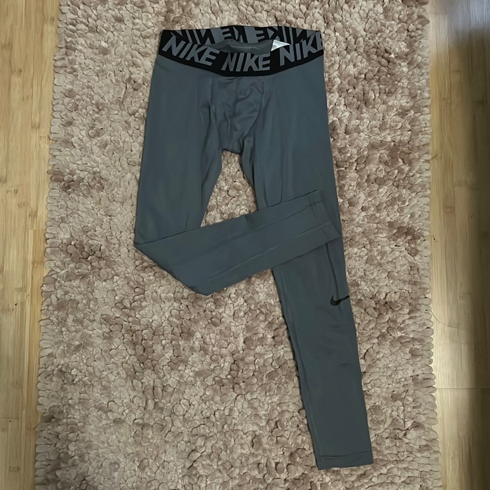 Nike Youth Compression Pants Gray S